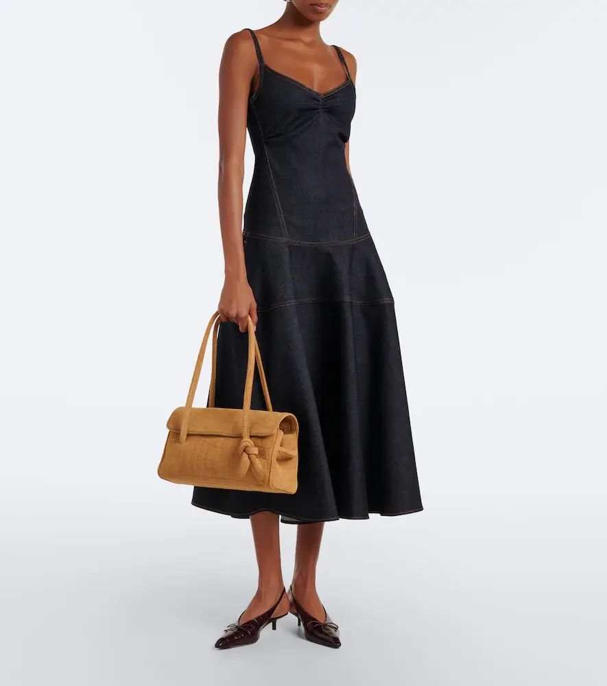 Jacquemus Turismo Long Medium suede shoulder bag | Thumbnail 6 Jacquemus Turismo Long Medium suede shoulder bag | Thumbnail 6