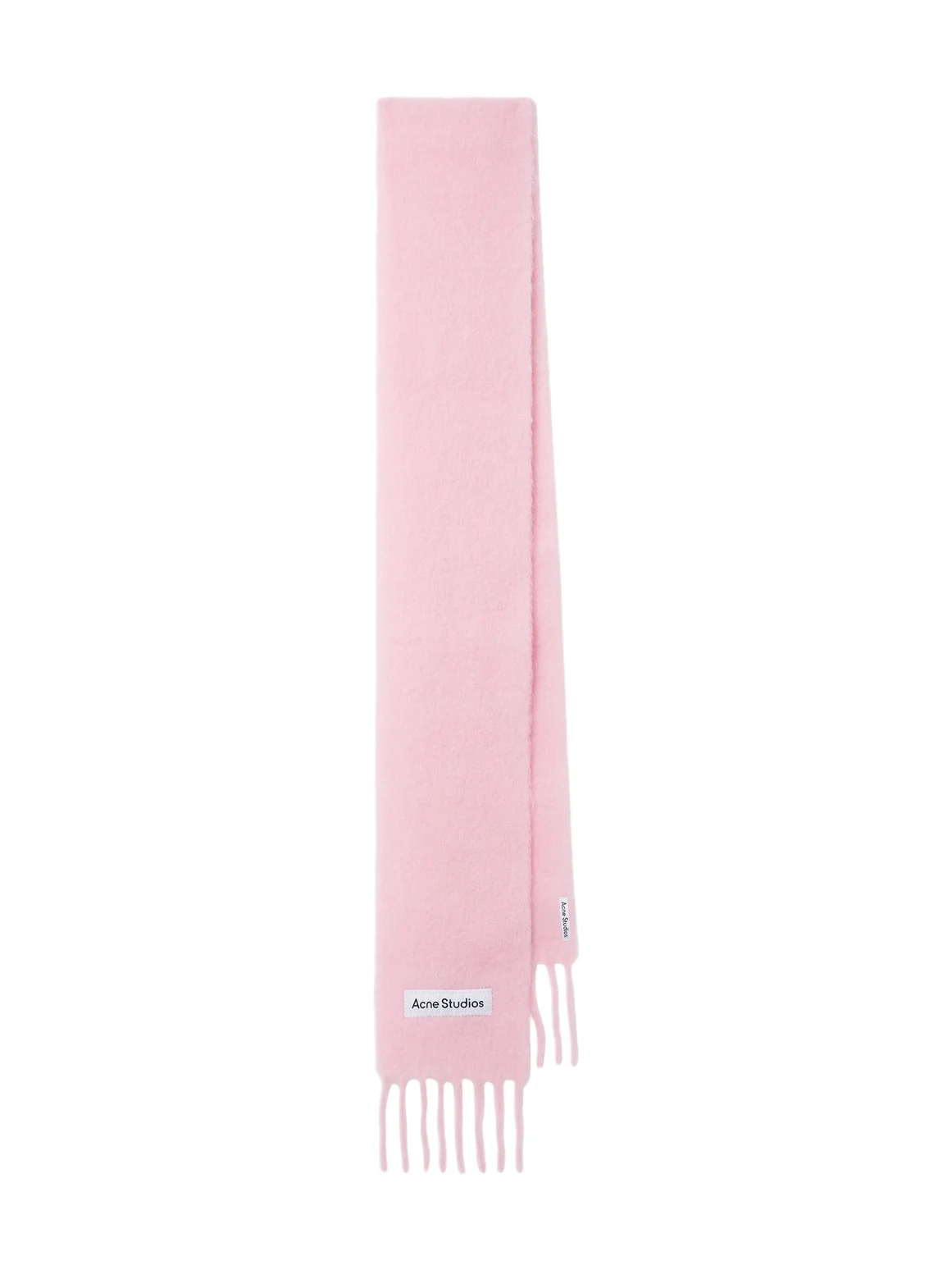 Acne Studios Fringed alpaca, wool, and mohair-blend scarf