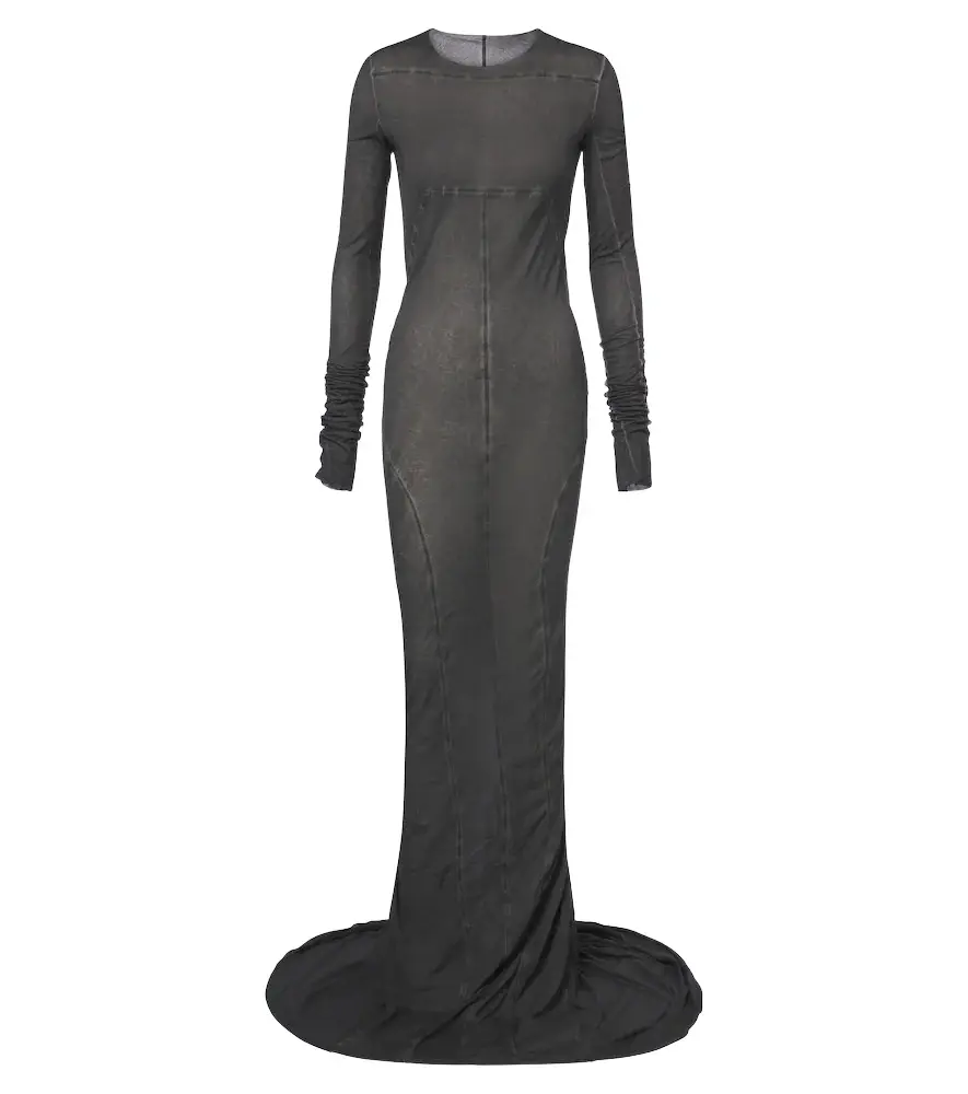 DRKSHDW Edfu cotton jersey gown DRKSHDW Edfu cotton jersey gown