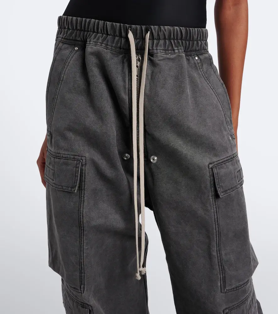 Rick Owens DRKSHDW Jumbo Belas cotton canvas cargo pants | Thumbnail 6 Rick Owens DRKSHDW Jumbo Belas cotton canvas cargo pants | Thumbnail 6