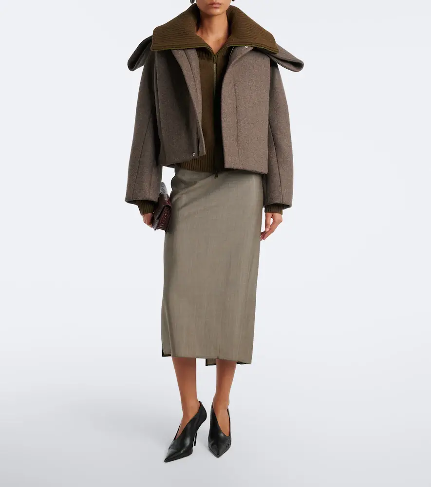 Victoria Beckham Wool-blend jacket | Thumbnail 3 Victoria Beckham Wool-blend jacket | Thumbnail 3