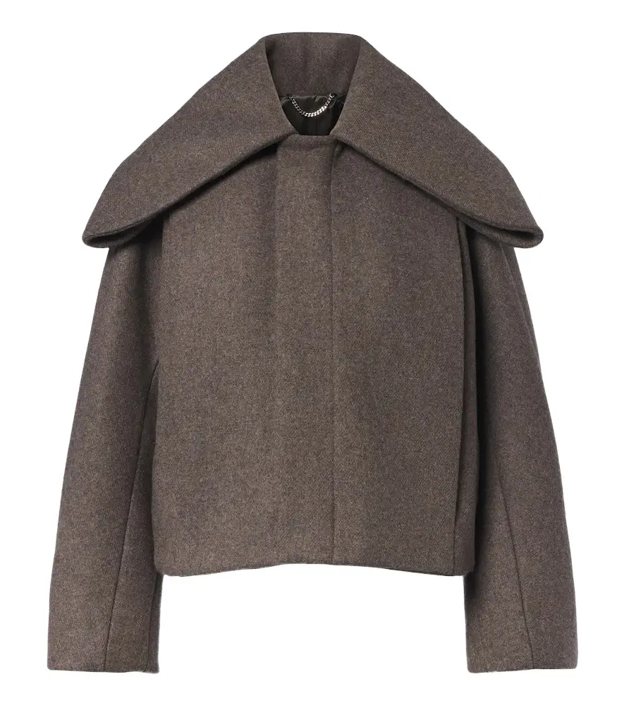 Wool-blend jacket