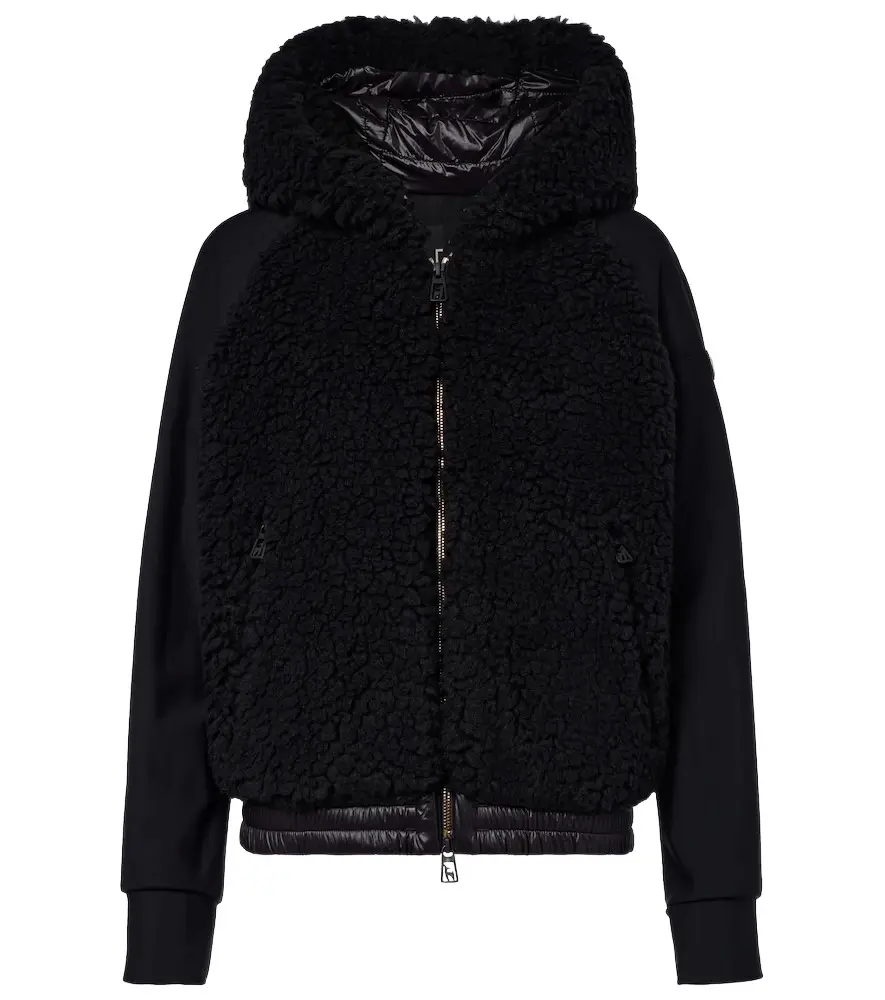 Toni Sailer Hedda teddy-trimmed ski hoodie