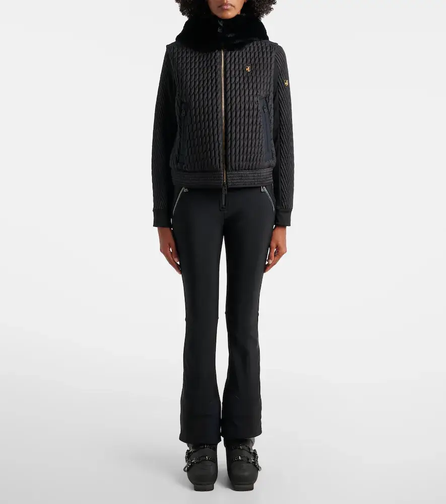 Toni Sailer Flora hooded teddy-trimmed ski vest | Thumbnail 6 Toni Sailer Flora hooded teddy-trimmed ski vest | Thumbnail 6