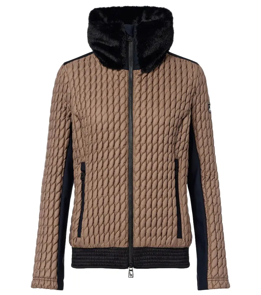 Gillian quilted ski jacket