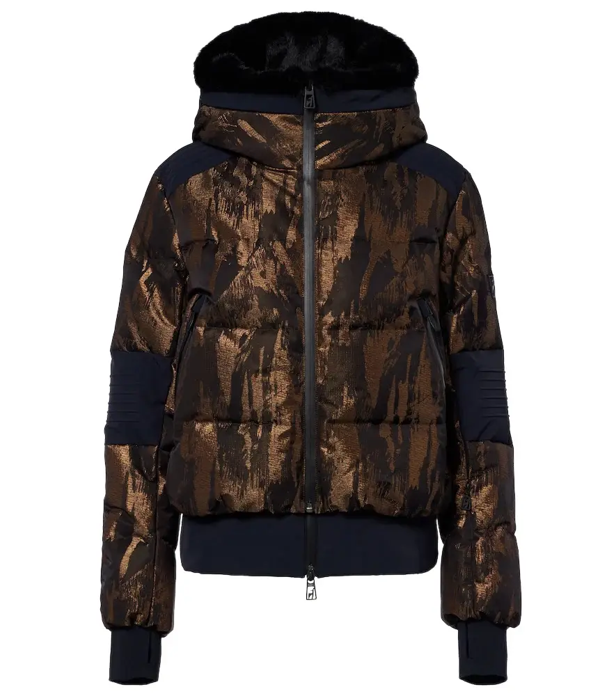 Sasha printed ski jacket