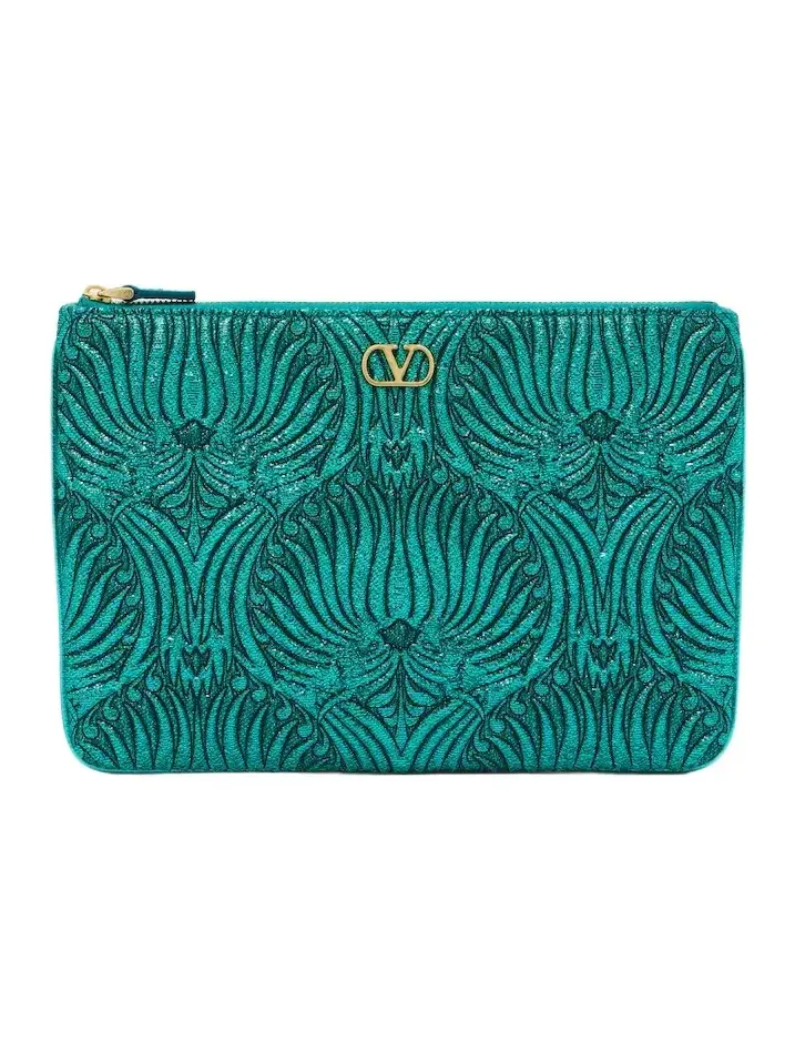VLogo Small jacquard pouch VLogo Small jacquard pouch