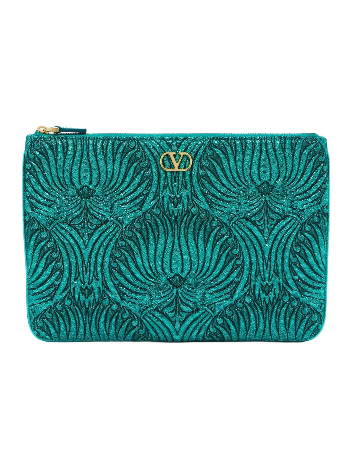 Valentino Garavani VLogo Small jacquard pouch
