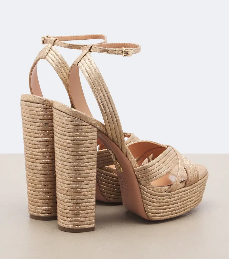 Aquazzura Sundance platform sandals | Thumbnail 2