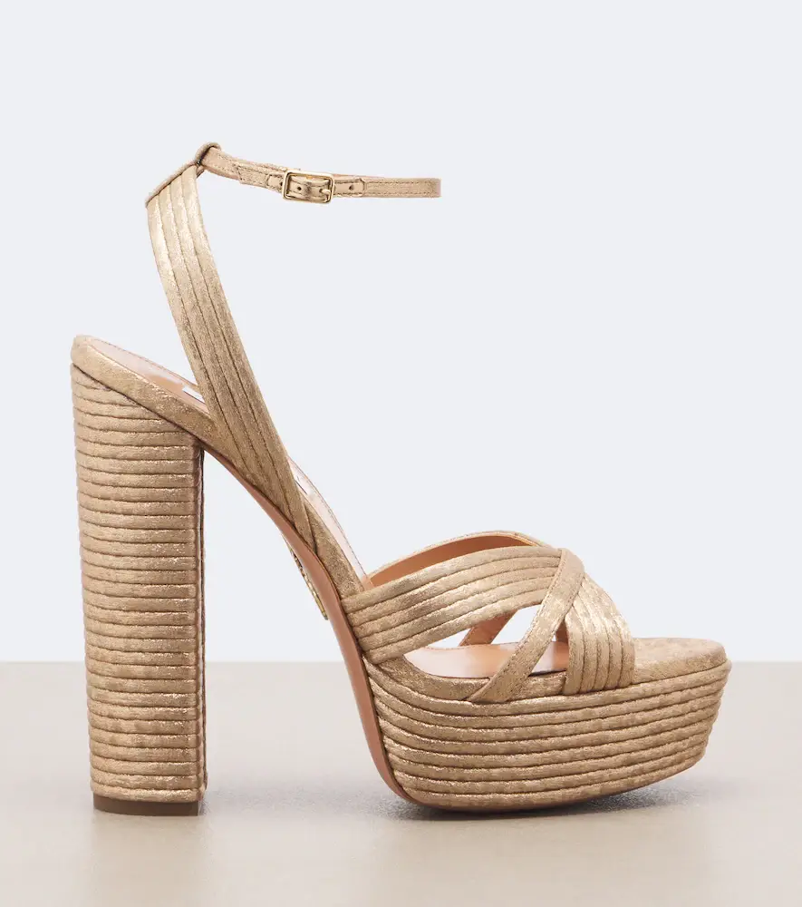 Aquazzura Sundance platform sandals | Thumbnail 4