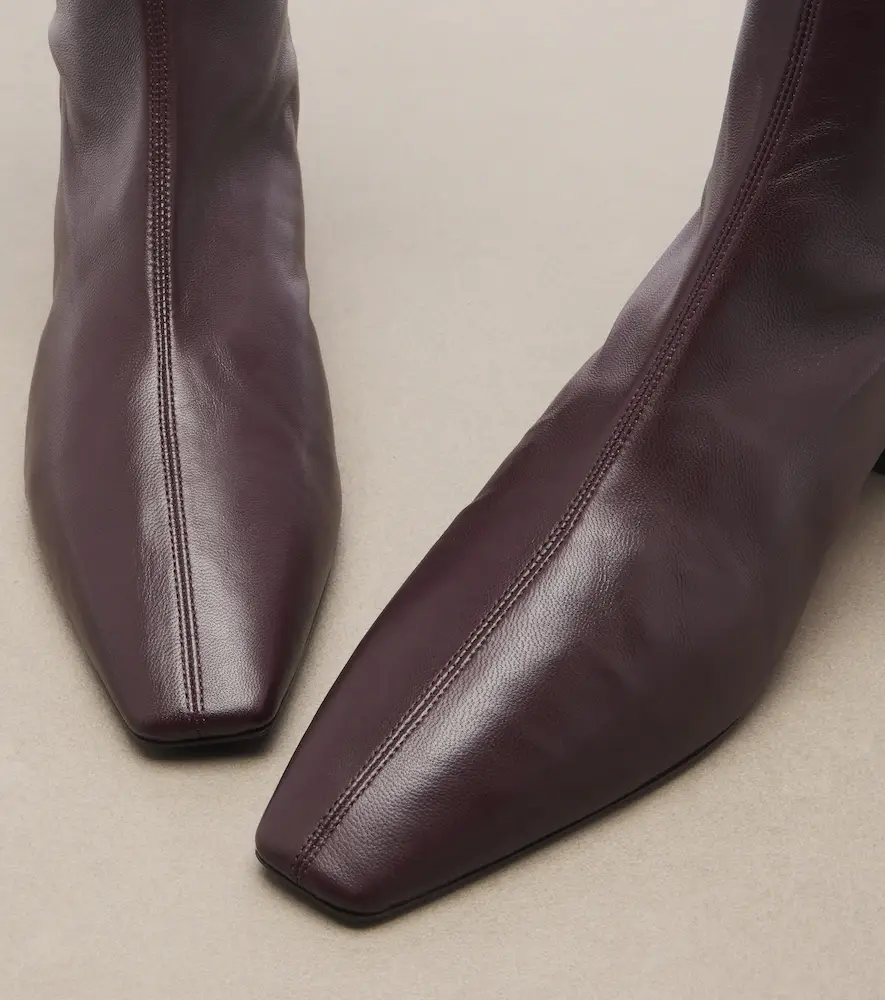 Aquazzura Saint Honoré leather knee-high boots | Thumbnail 2