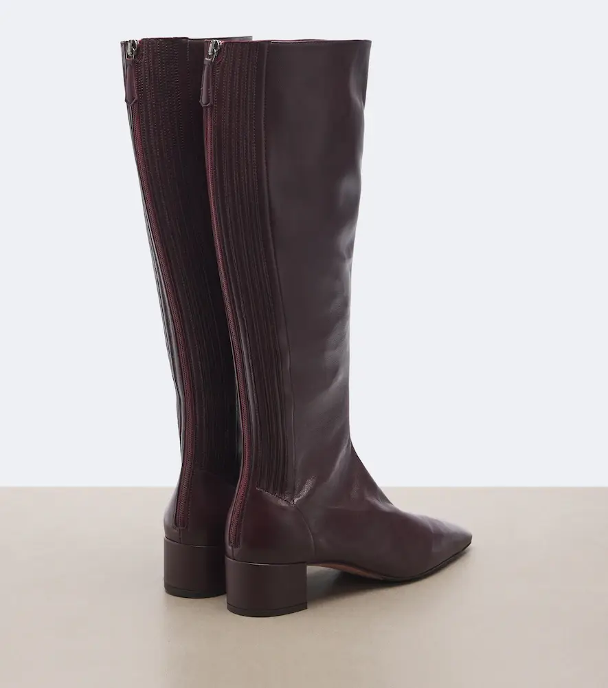 Aquazzura Saint Honoré leather knee-high boots | Thumbnail 4
