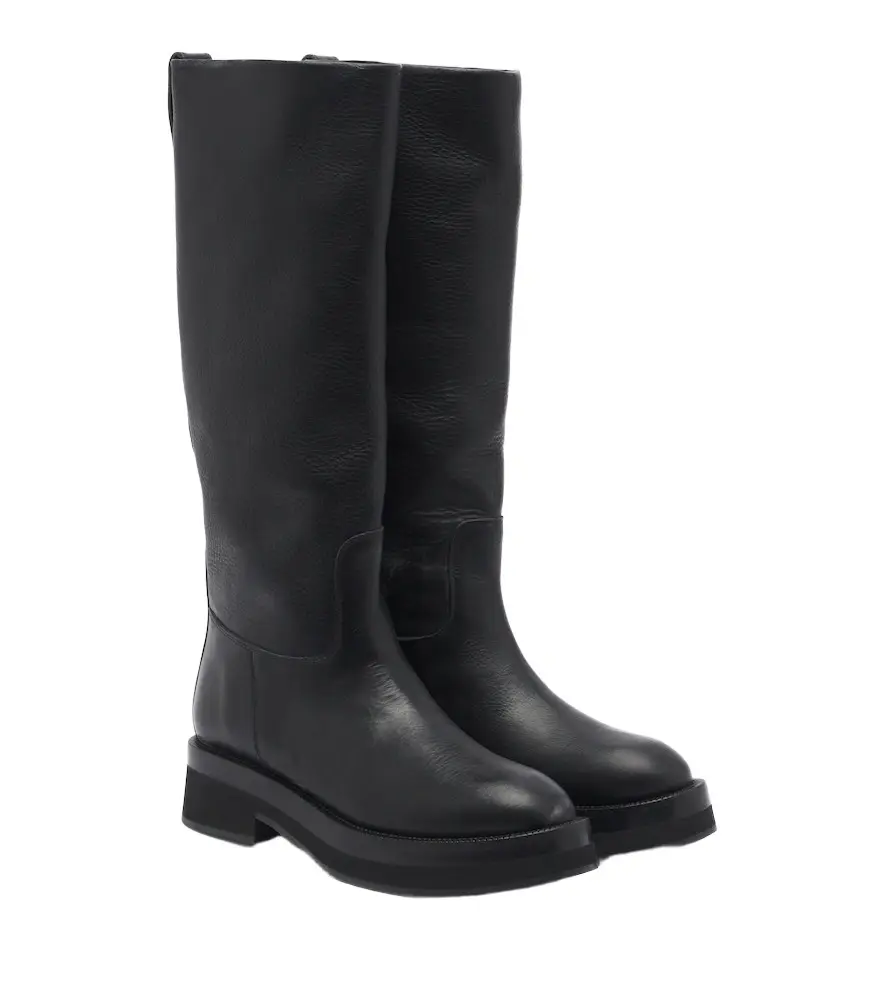 Paris Texas Napa leather knee-high boots