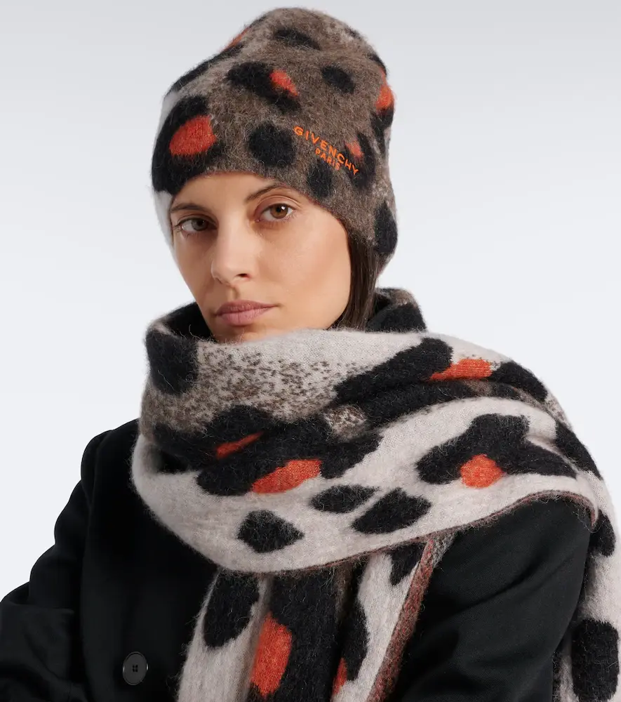 Givenchy Alpaca and wool-blend jacquard beanie | Thumbnail 4