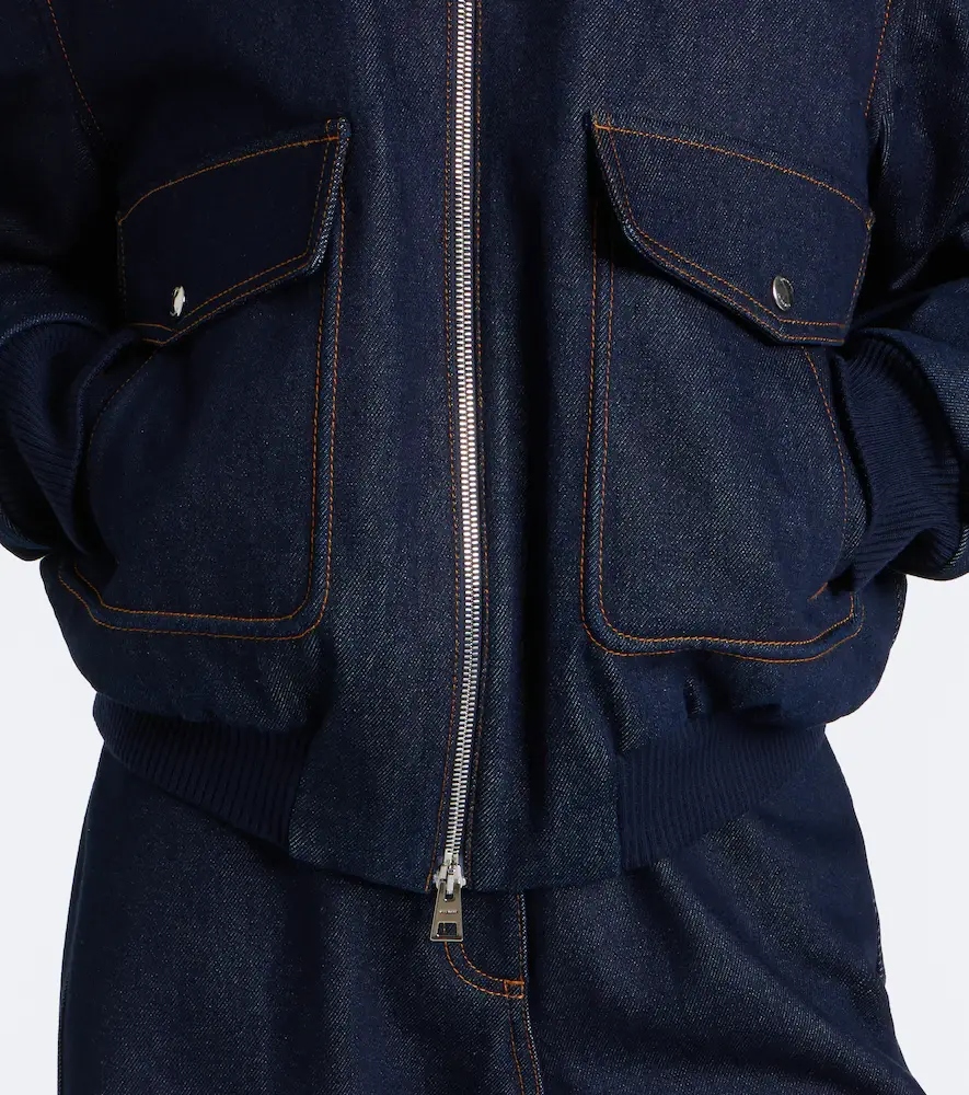 Givenchy Denim blouson jacket | Thumbnail 4 Givenchy Denim blouson jacket | Thumbnail 4
