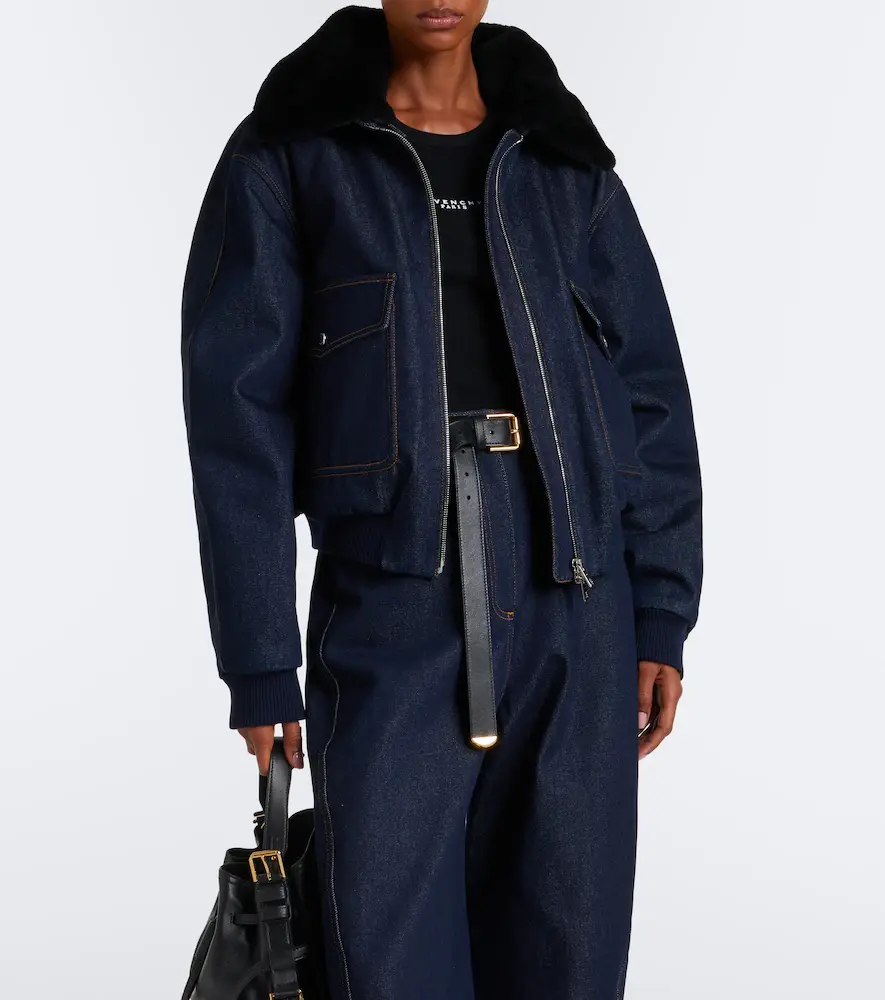 Givenchy Denim blouson jacket | Thumbnail 5 Givenchy Denim blouson jacket | Thumbnail 5