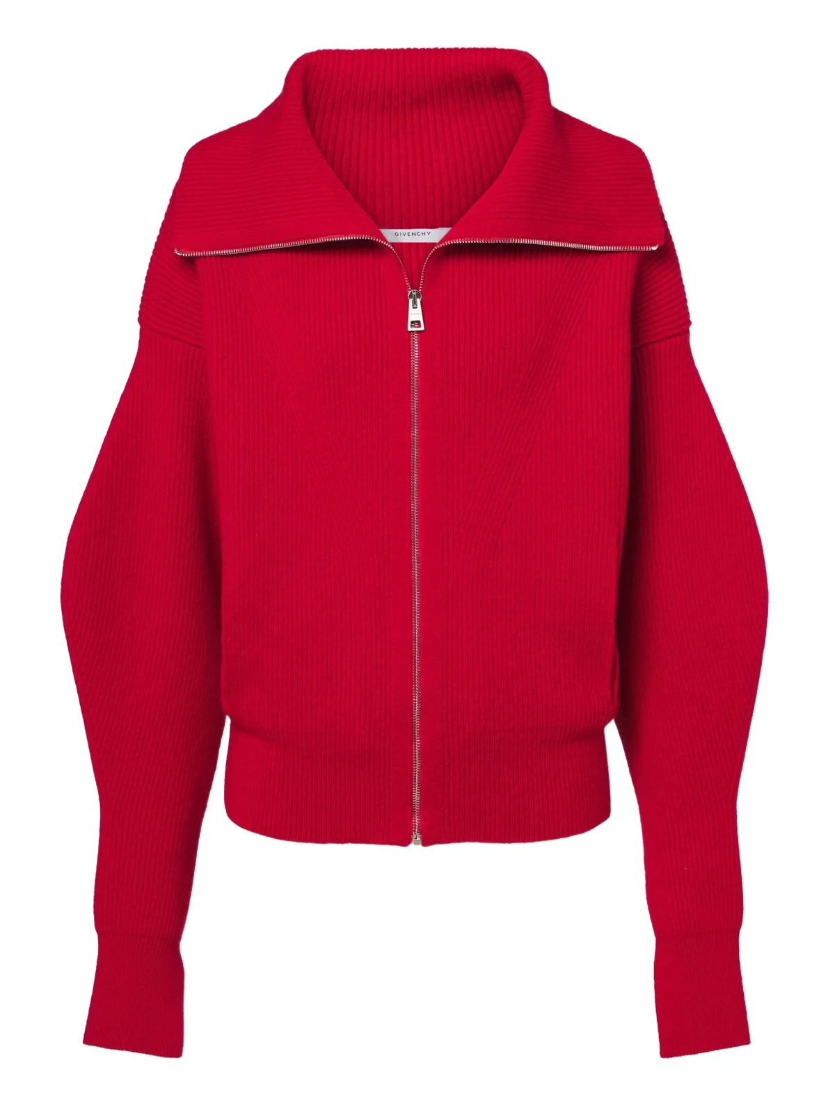 Wool zip-up cardigan Wool zip-up cardigan