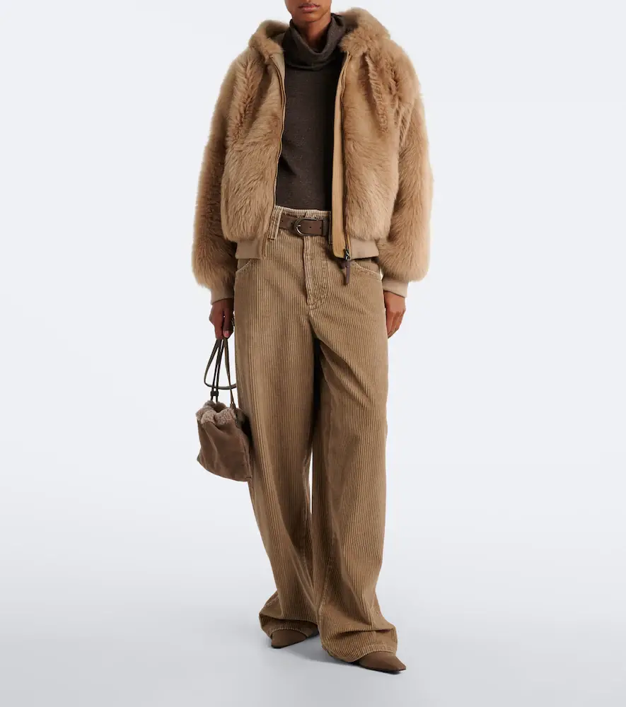 Brunello Cucinelli Monili cotton corduroy straight pants | Thumbnail 4 Brunello Cucinelli Monili cotton corduroy straight pants | Thumbnail 4