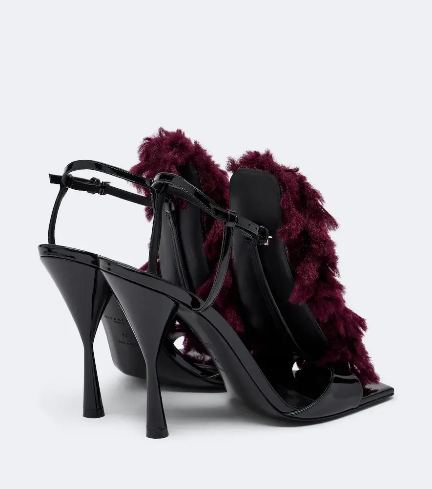 Givenchy Pompom patent leather sandals | Thumbnail 6 Givenchy Pompom patent leather sandals | Thumbnail 6