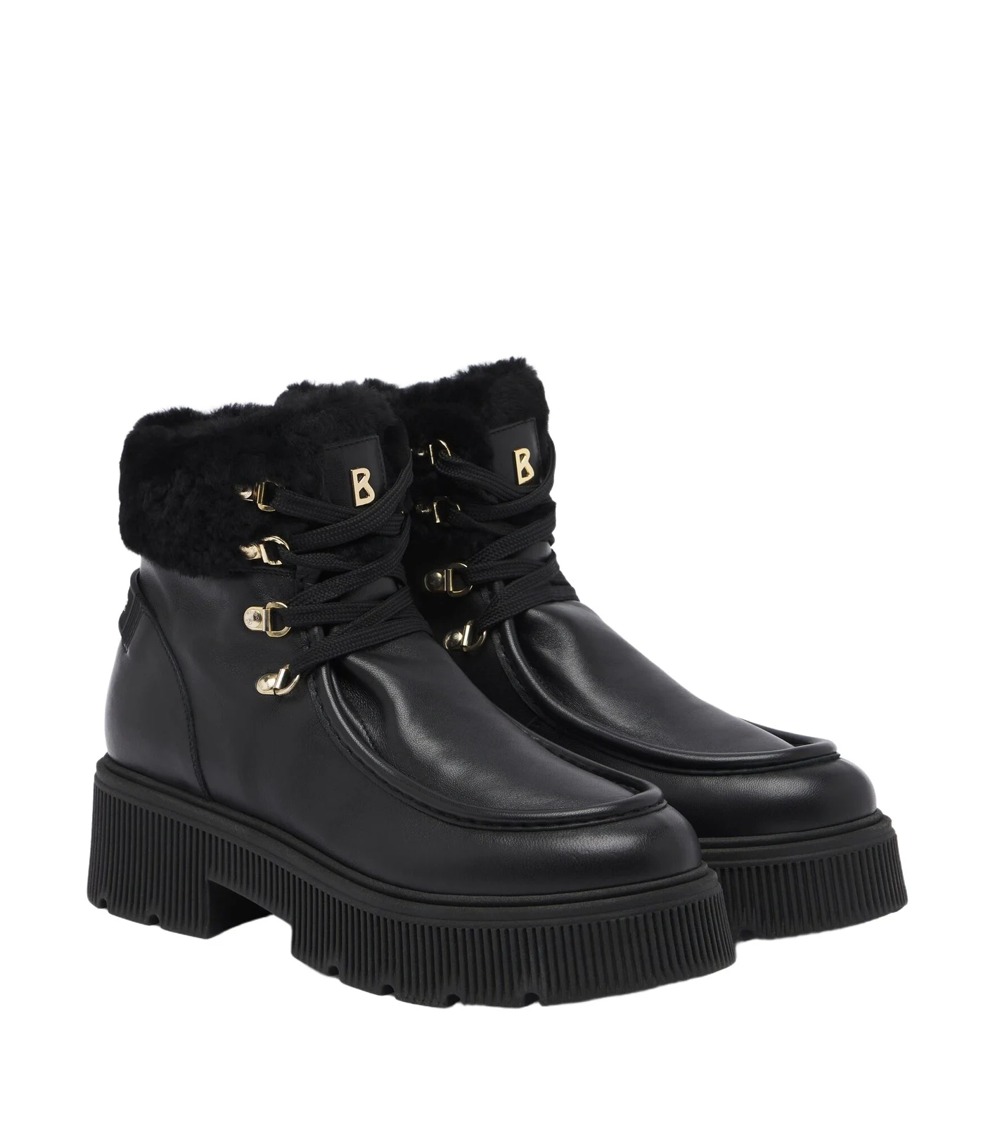 Turin leather lace-up boots Turin leather lace-up boots
