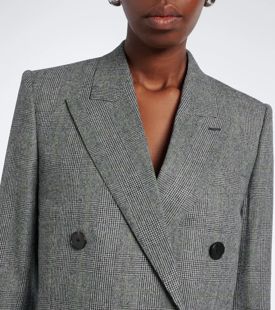 Givenchy Prince of Wales check wool flannel blazer | Thumbnail 3 Givenchy Prince of Wales check wool flannel blazer | Thumbnail 3