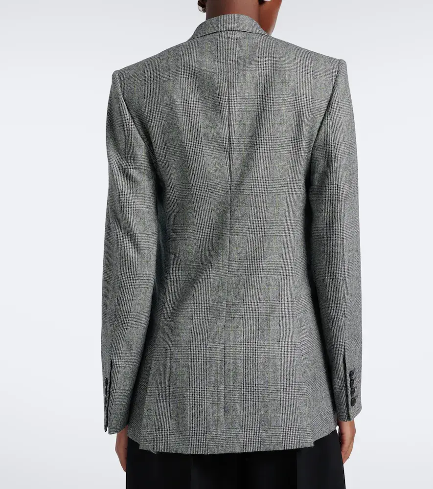 Givenchy Prince of Wales check wool flannel blazer | Thumbnail 4 Givenchy Prince of Wales check wool flannel blazer | Thumbnail 4