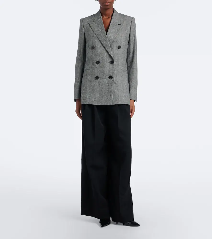 Givenchy Prince of Wales check wool flannel blazer | Thumbnail 6 Givenchy Prince of Wales check wool flannel blazer | Thumbnail 6