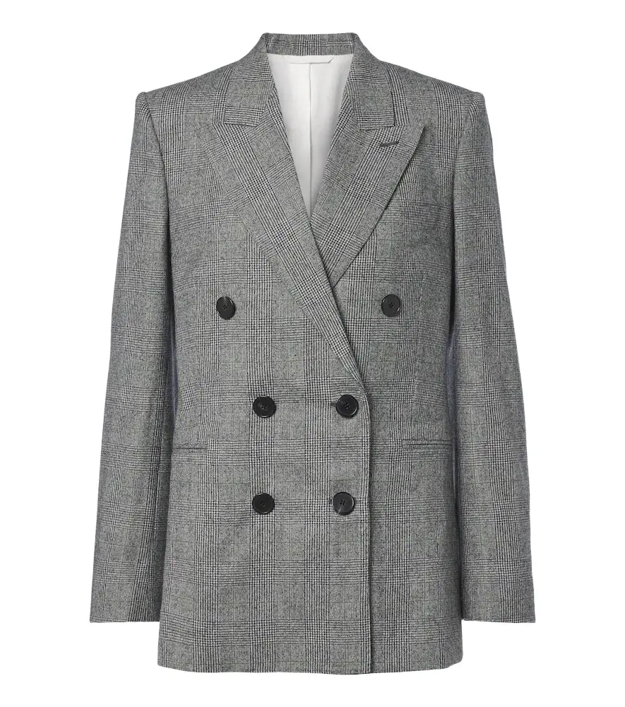 Prince of Wales check wool flannel blazer Prince of Wales check wool flannel blazer