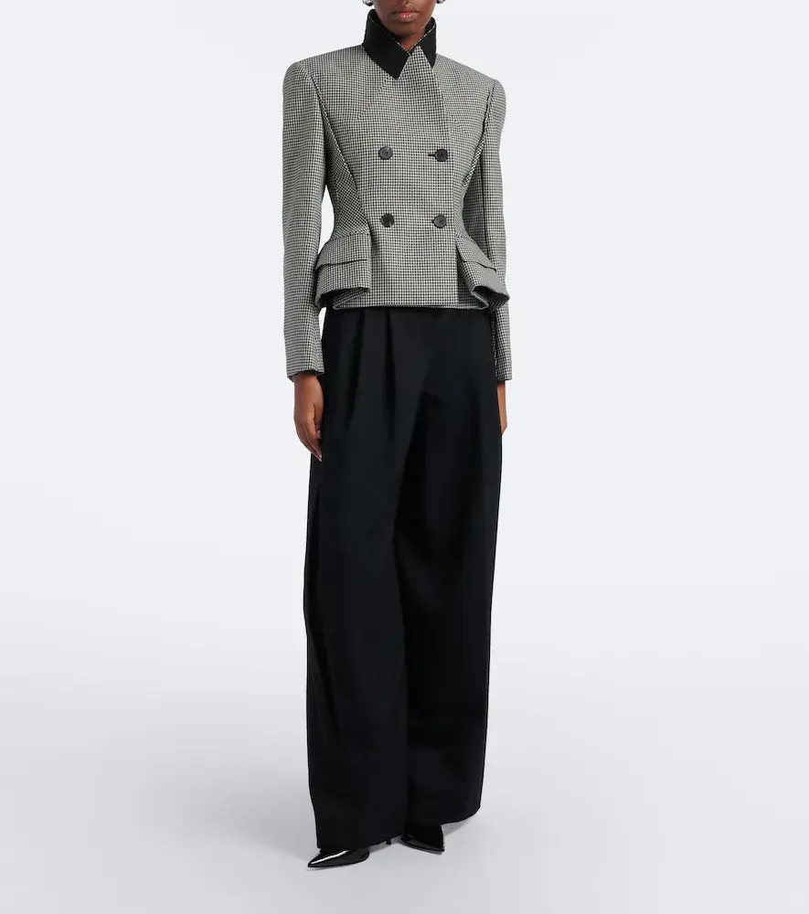 Givenchy Pinch houndstooth wool and mohair jacket | Thumbnail 6 Givenchy Pinch houndstooth wool and mohair jacket | Thumbnail 6