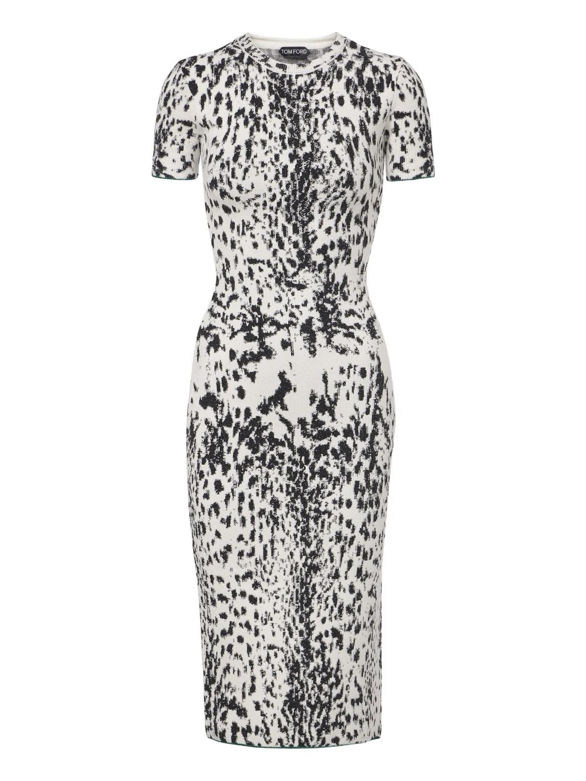 Tom Ford Jacquard velvet midi dress