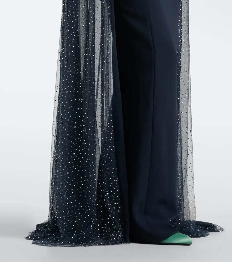 Jenny Packham Moxie caped embellished gown | Thumbnail 6 Jenny Packham Moxie caped embellished gown | Thumbnail 6