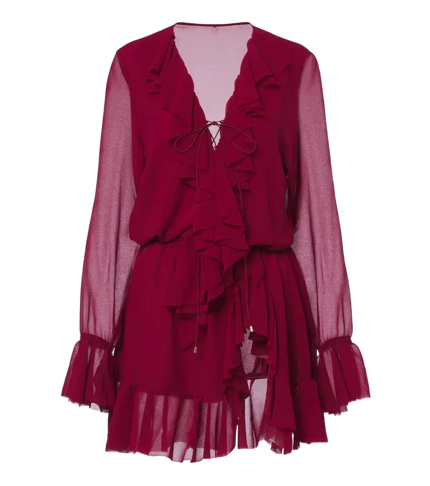 Bellen ruffled minidress