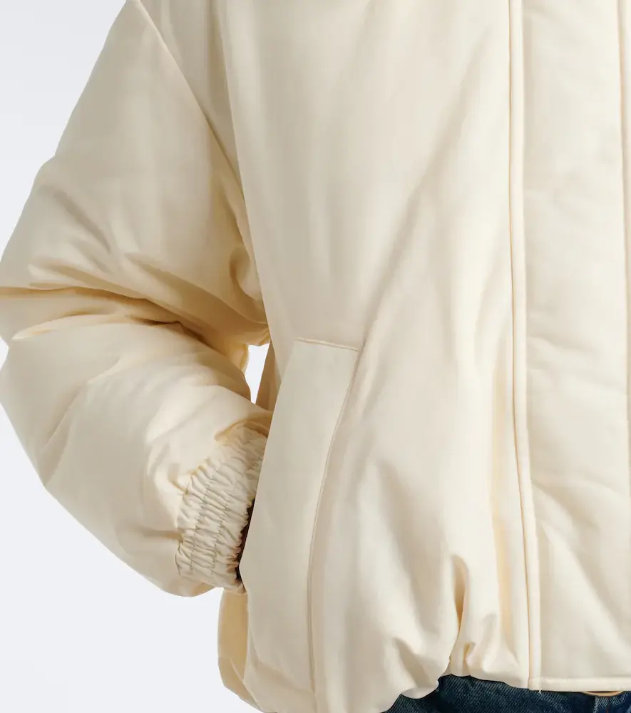 Polo Ralph Lauren Teddy-trimmed cropped blouson jacket | Thumbnail 4 Polo Ralph Lauren Teddy-trimmed cropped blouson jacket | Thumbnail 4