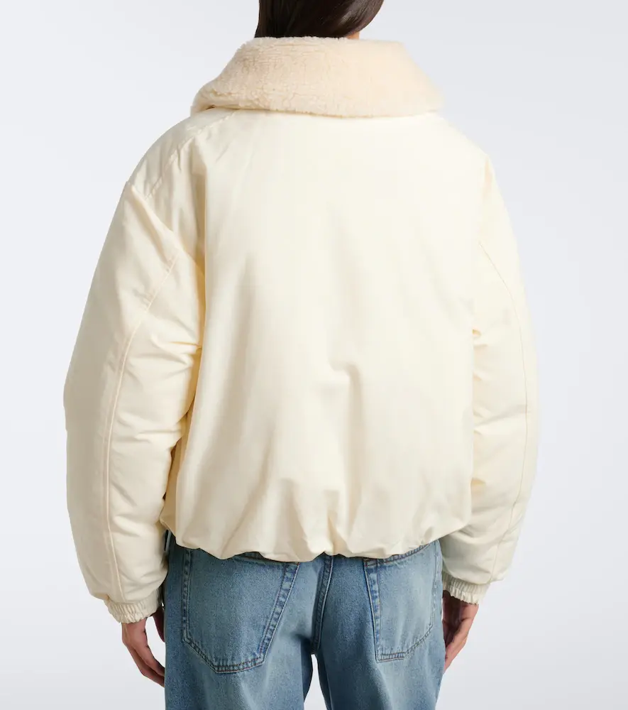 Polo Ralph Lauren Teddy-trimmed cropped blouson jacket | Thumbnail 5 Polo Ralph Lauren Teddy-trimmed cropped blouson jacket | Thumbnail 5