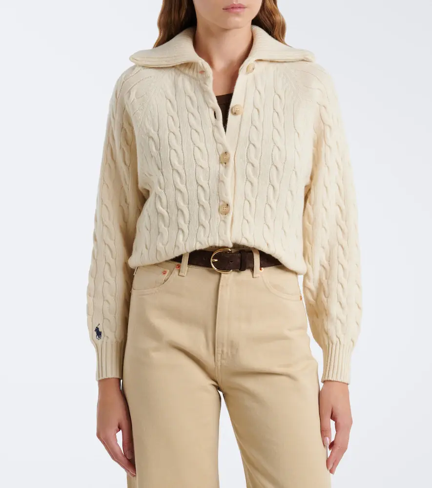 Polo Ralph Lauren Cable-knit wool and cashmere cardigan | Thumbnail 2 Polo Ralph Lauren Cable-knit wool and cashmere cardigan | Thumbnail 2
