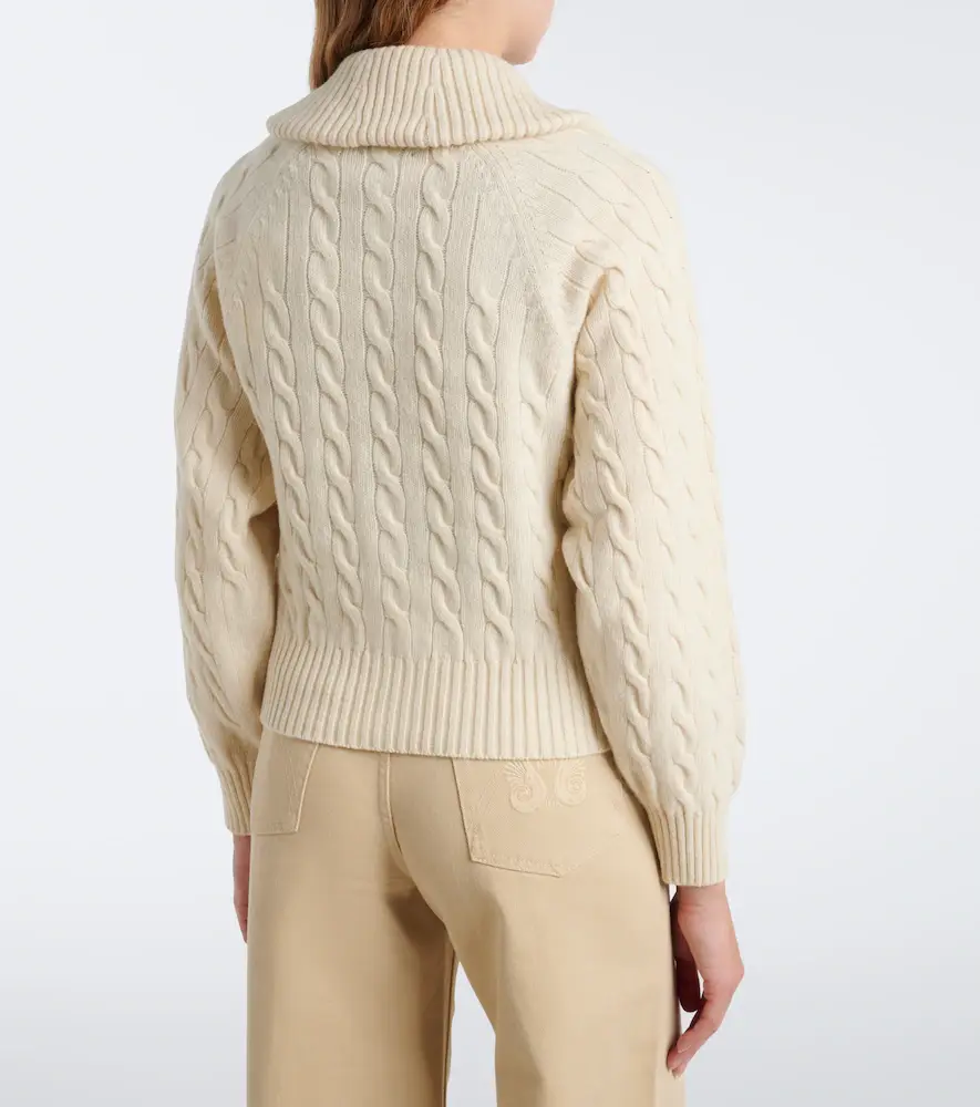 Polo Ralph Lauren Cable-knit wool and cashmere cardigan | Thumbnail 6 Polo Ralph Lauren Cable-knit wool and cashmere cardigan | Thumbnail 6