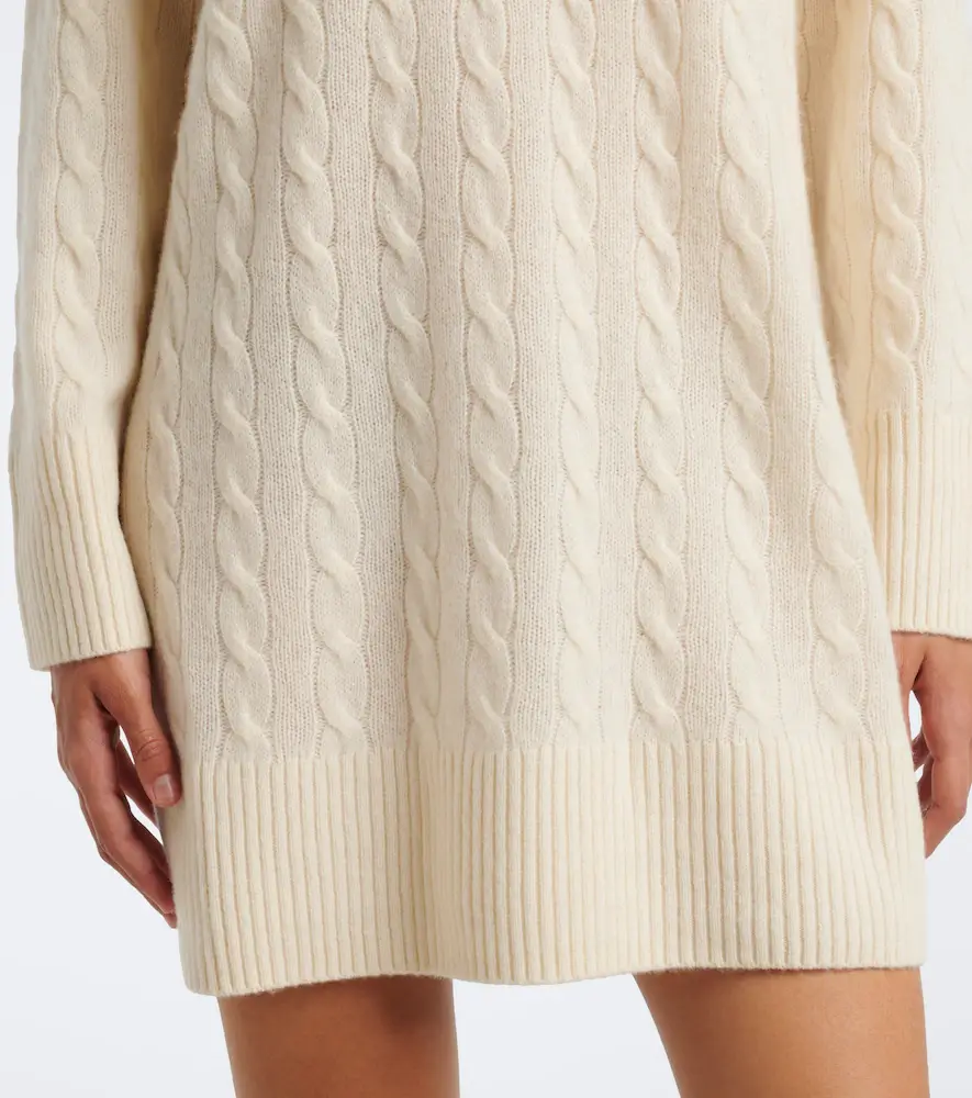 Polo Ralph Lauren Cable-knit wool and cashmere sweater dress | Thumbnail 3