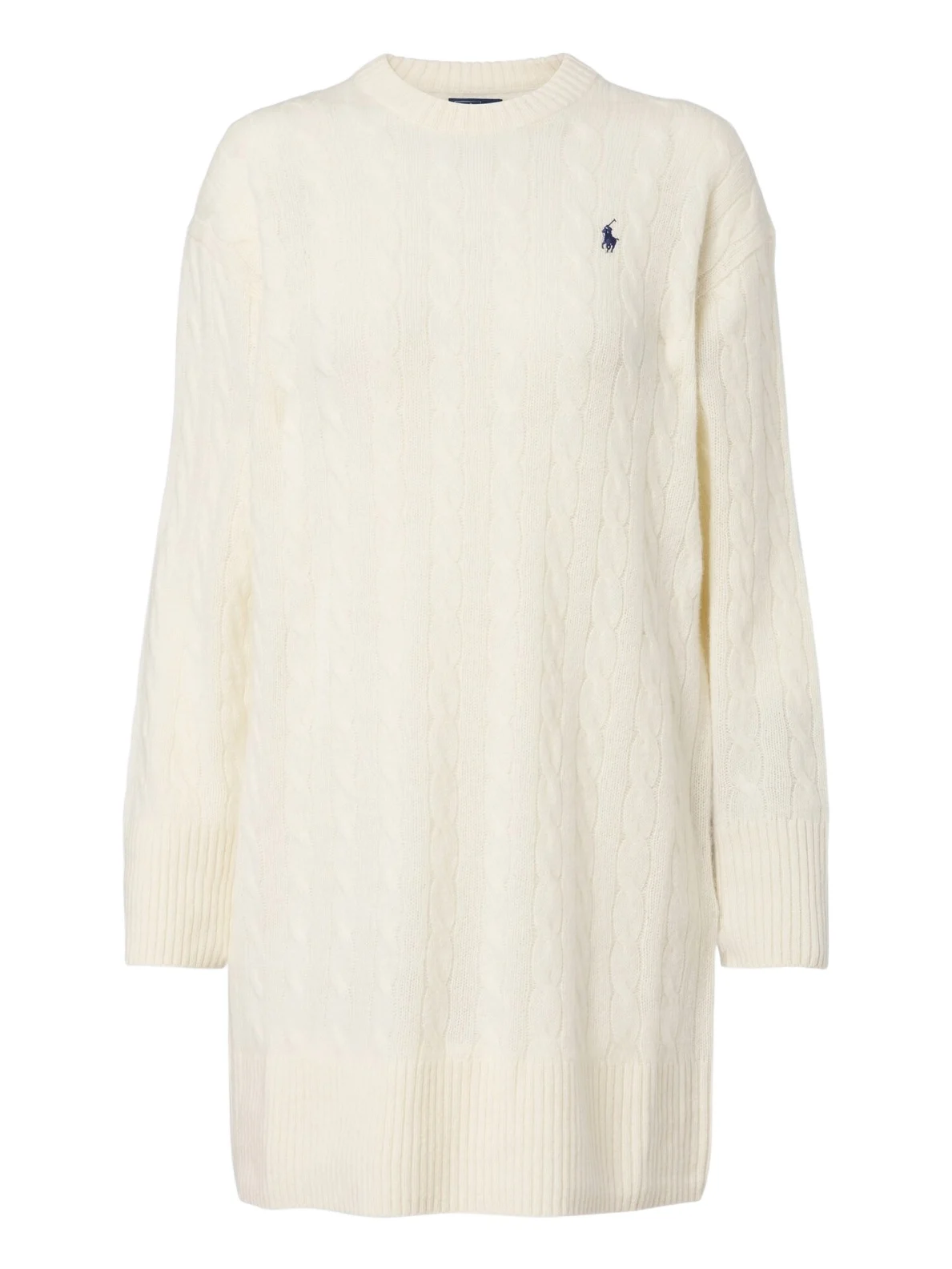Polo Ralph Lauren Cable-knit wool and cashmere sweater dress