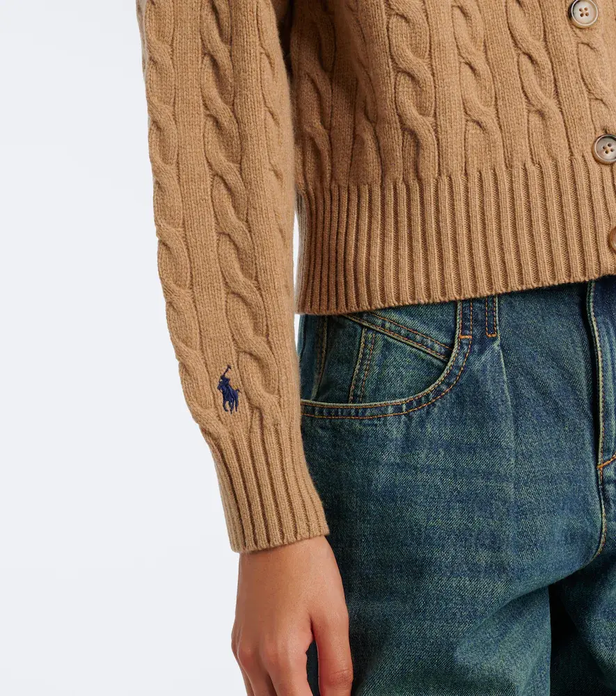 Polo Ralph Lauren Cable-knit wool and cashmere cardigan | Thumbnail 5