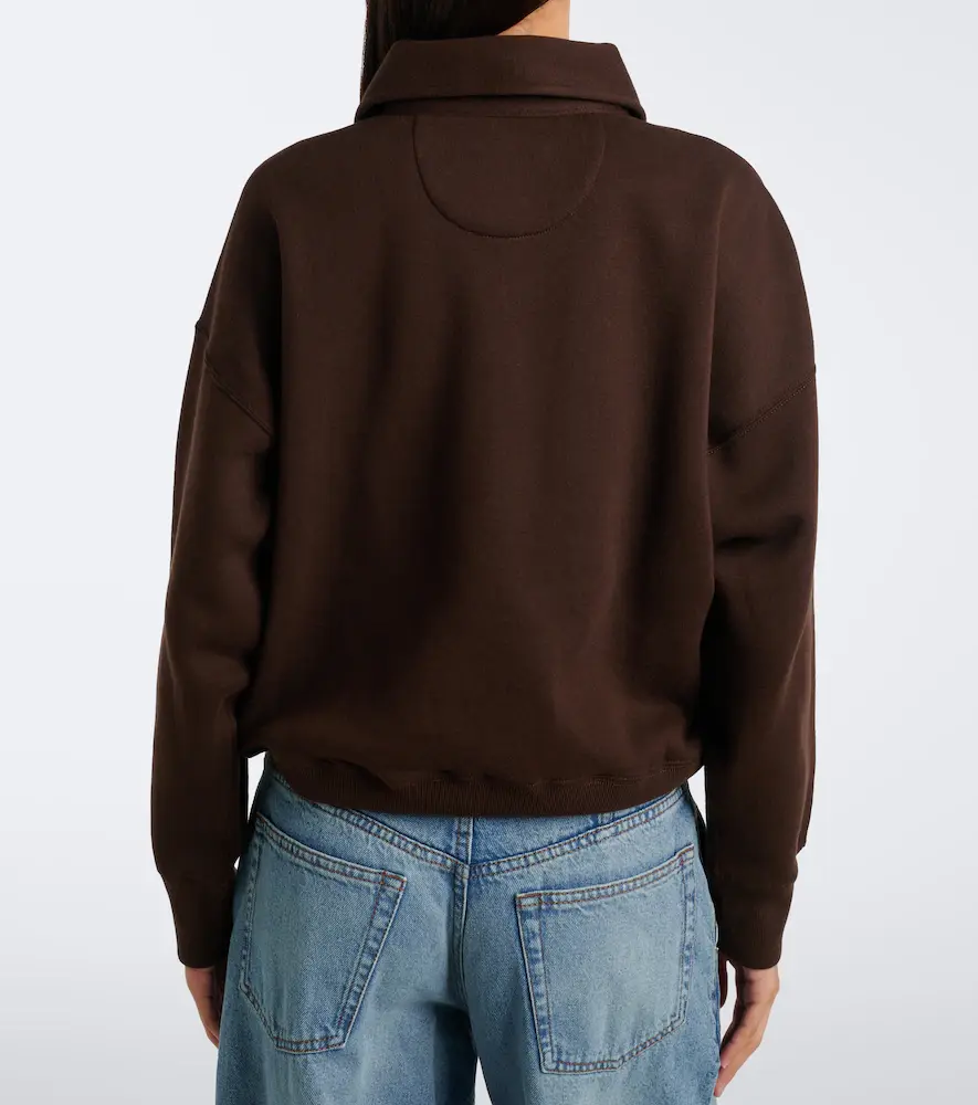 Polo Ralph Lauren Cotton-blend jersey polo sweatshirt | Thumbnail 5 Polo Ralph Lauren Cotton-blend jersey polo sweatshirt | Thumbnail 5