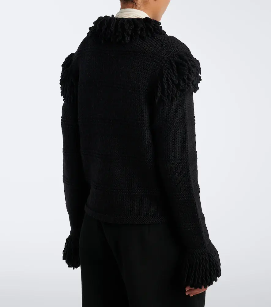 Polo Ralph Lauren Fringed wool cardigan | Thumbnail 2 Polo Ralph Lauren Fringed wool cardigan | Thumbnail 2