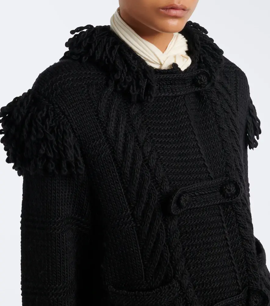 Polo Ralph Lauren Fringed wool cardigan | Thumbnail 5 Polo Ralph Lauren Fringed wool cardigan | Thumbnail 5