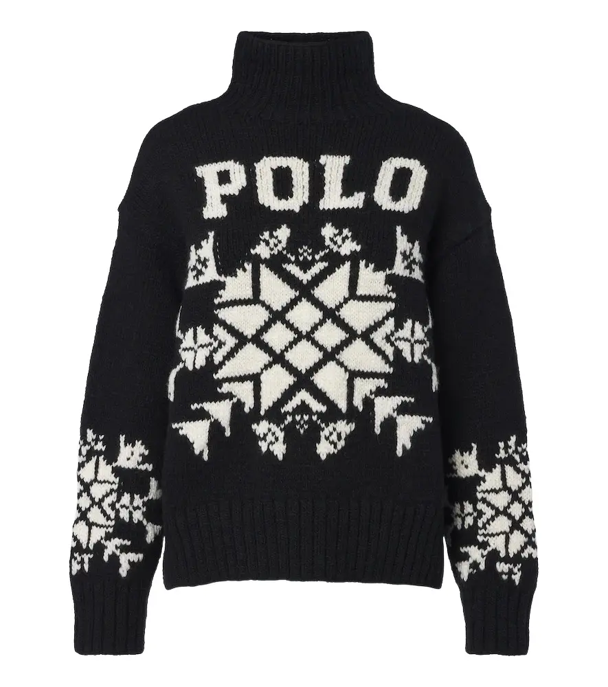 Polo Ralph Lauren Intarsia wool turtleneck sweater