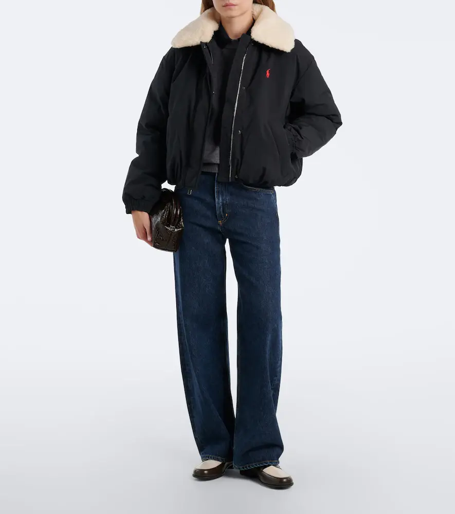 Polo Ralph Lauren Teddy-trimmed blouson jacket | Thumbnail 2