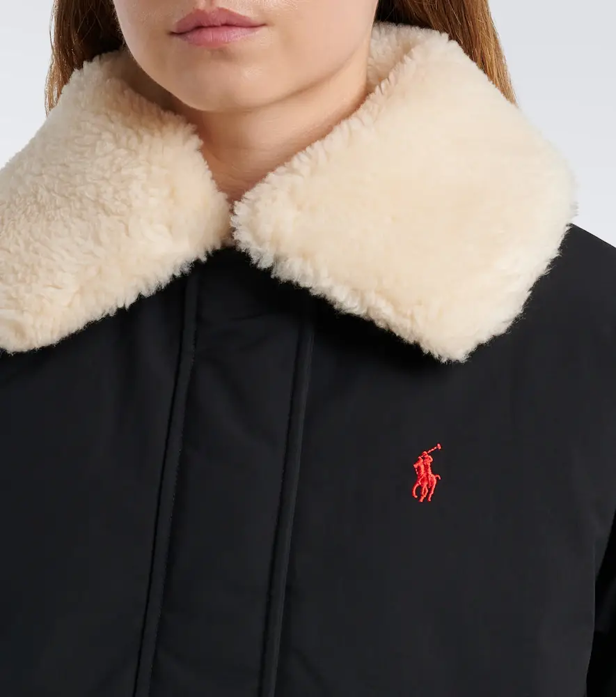 Polo Ralph Lauren Teddy-trimmed blouson jacket | Thumbnail 3