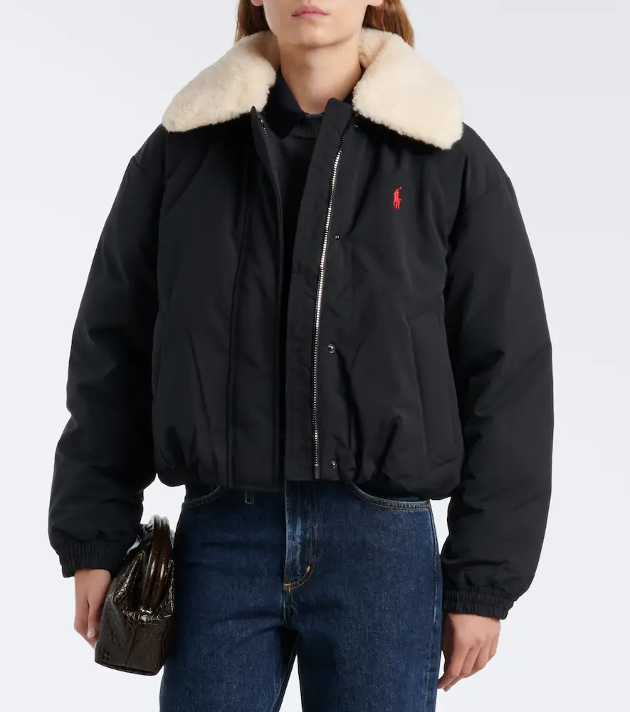 Polo Ralph Lauren Teddy-trimmed blouson jacket | Thumbnail 4