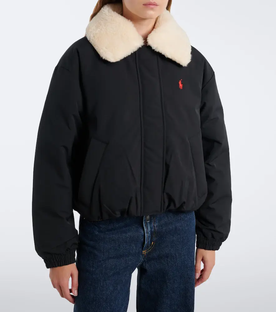 Polo Ralph Lauren Teddy-trimmed blouson jacket | Thumbnail 7
