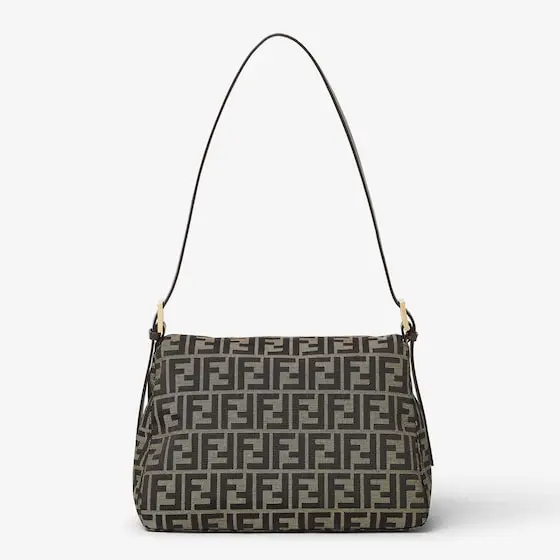 Fendi Flap 26235 bag with a soft trapeze silhouette, decorated | Thumbnail 6 Fendi Flap 26235 bag with a soft trapeze silhouette, decorated | Thumbnail 6