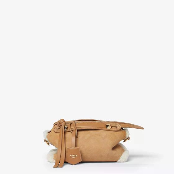 Fendi By the Way Soft Mini Shearling Mini-Bag