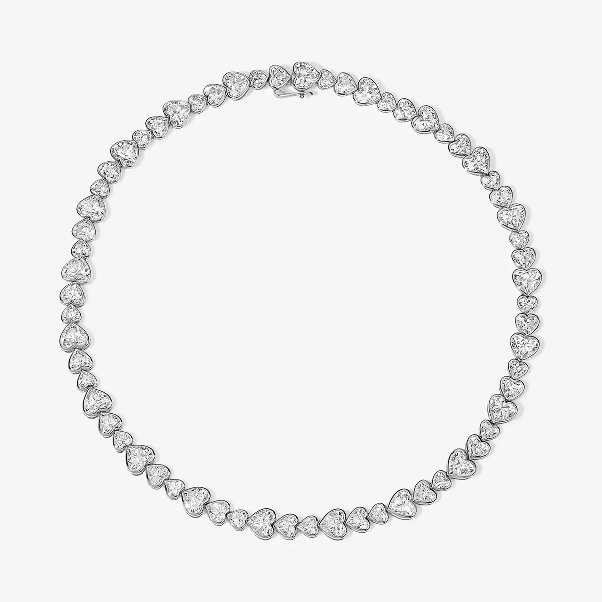 Stephanie Gottlieb Coco Lab Diamond Heart Bezel Tennis Necklace | Thumbnail 5 Stephanie Gottlieb Coco Lab Diamond Heart Bezel Tennis Necklace | Thumbnail 5